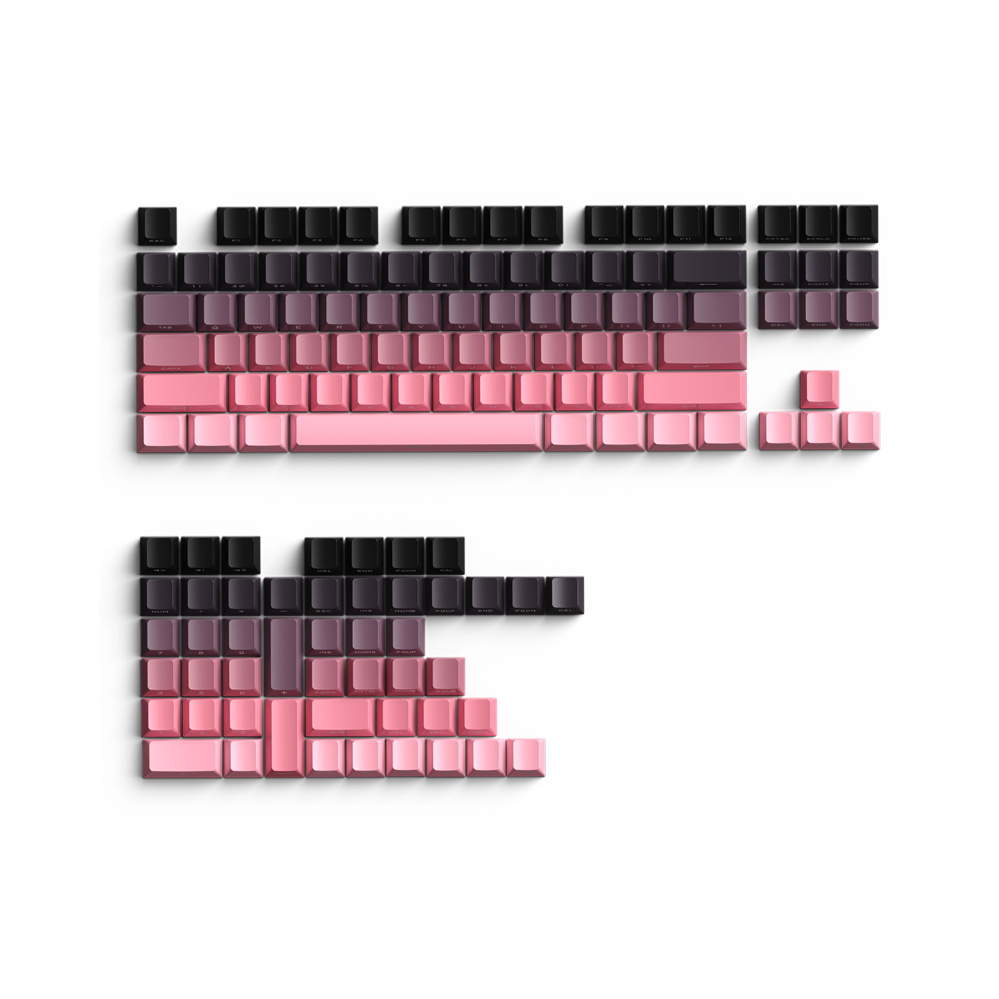 Blackberry Side-legend Keycaps